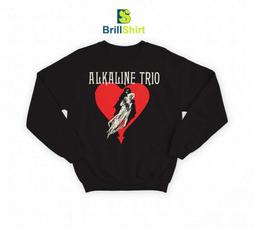 Alkaline Trio Heart Swept Tee Sweatshirt