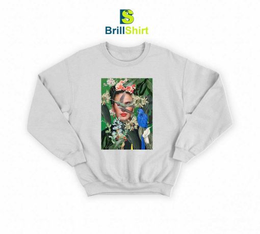 Frida Kahlo Blue Bird Sweatshirt