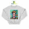 Frida Kahlo Bright Flowers Sweatshirt