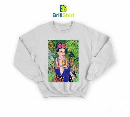 Frida Kahlo Jungle Tropical Sweatshirt