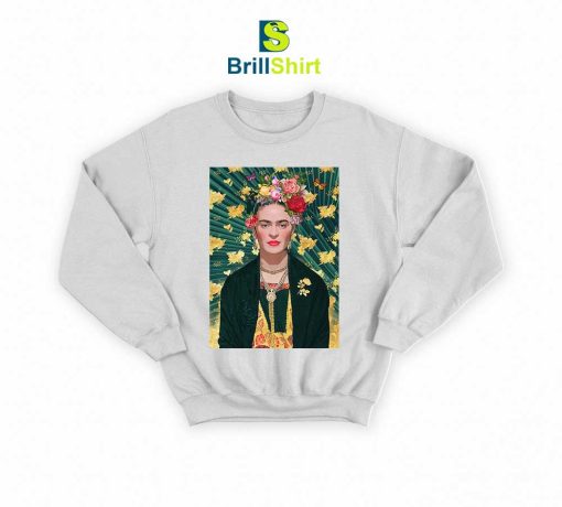 Frida Kahlo Yellow Leaf Sweatshirt