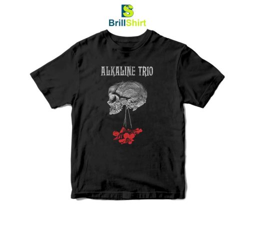 Alkaline Trio Flowers Down Tee T-Shirt