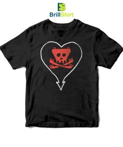 Alkaline Trio Heartskull Tone Tee T-Shirt