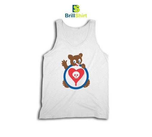 Alkaline Trio Bear Heartskull Tee Tank Top