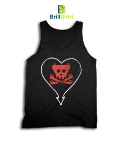 Alkaline Trio Heartskull Tone Tee Tank Top