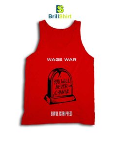 Wage War Grave (Stripped) Tank Top