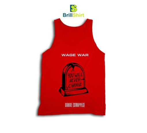 Wage War Grave (Stripped) Tank Top