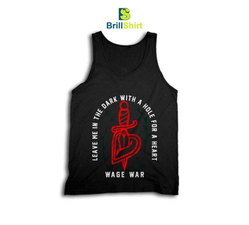 Wage War Hole For A Heart Tank Top